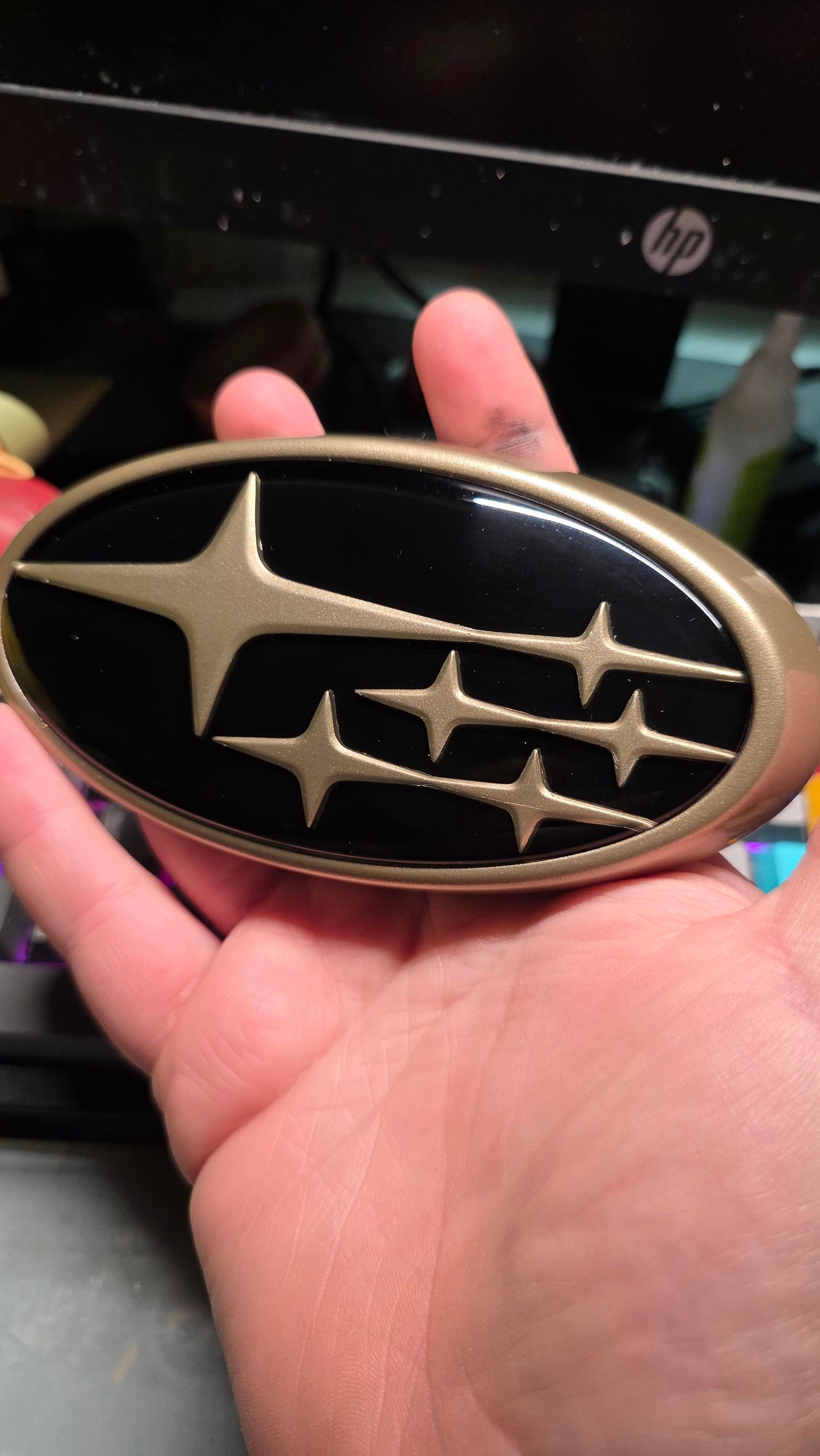 Custom OEM Subaru Emblem Ornament Badge