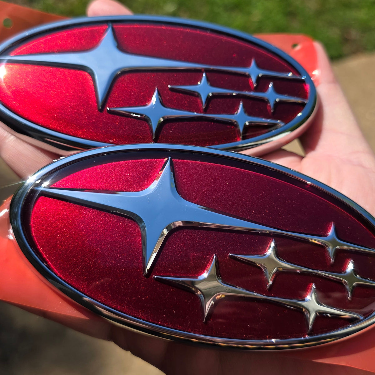 Custom Subaru Emblem Refinishing & Restoration