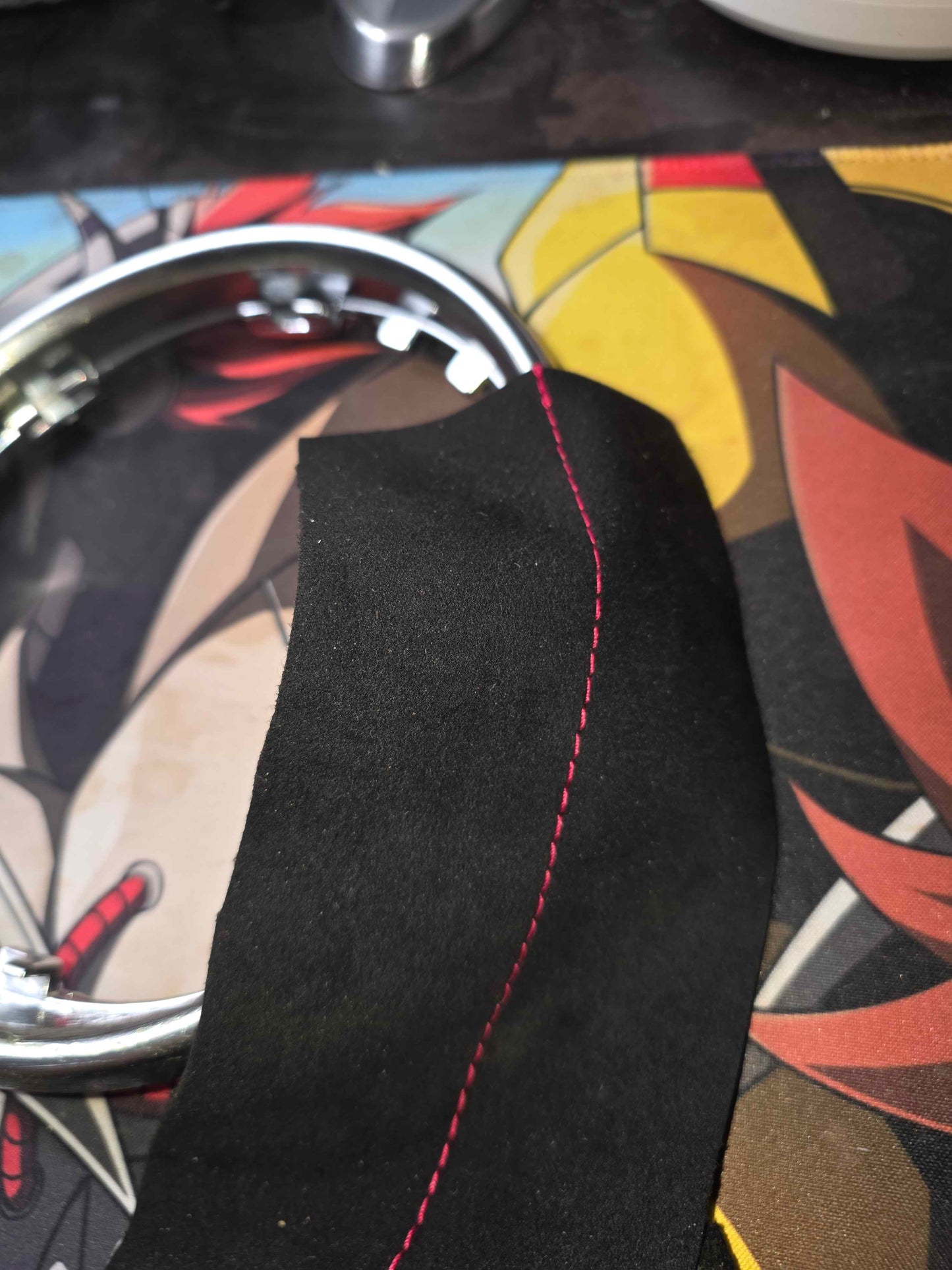 Alcantara / Ultrasuede® Fabric Shifter Ring Trim Wrap – DIY Kit