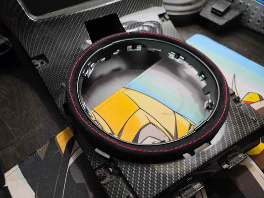 Alcantara / Ultrasuede® Fabric Shifter Ring Trim Wrap – DIY Kit