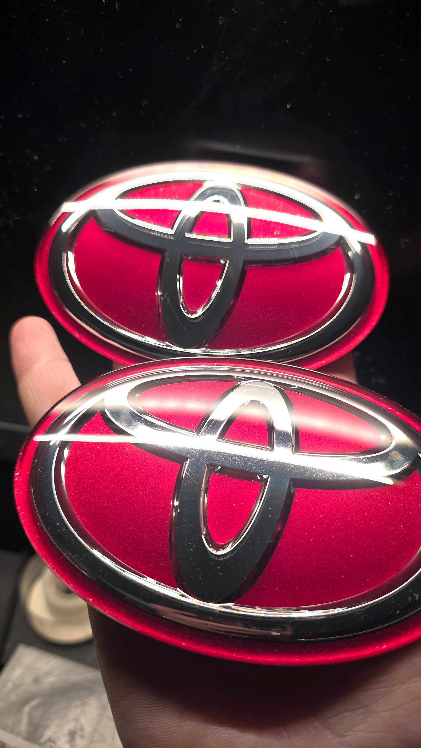 Custom OEM Toyota GR Emblem Ornament Badge