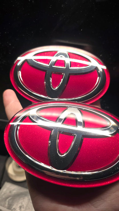 Custom OEM Toyota GR Emblem Ornament Badge