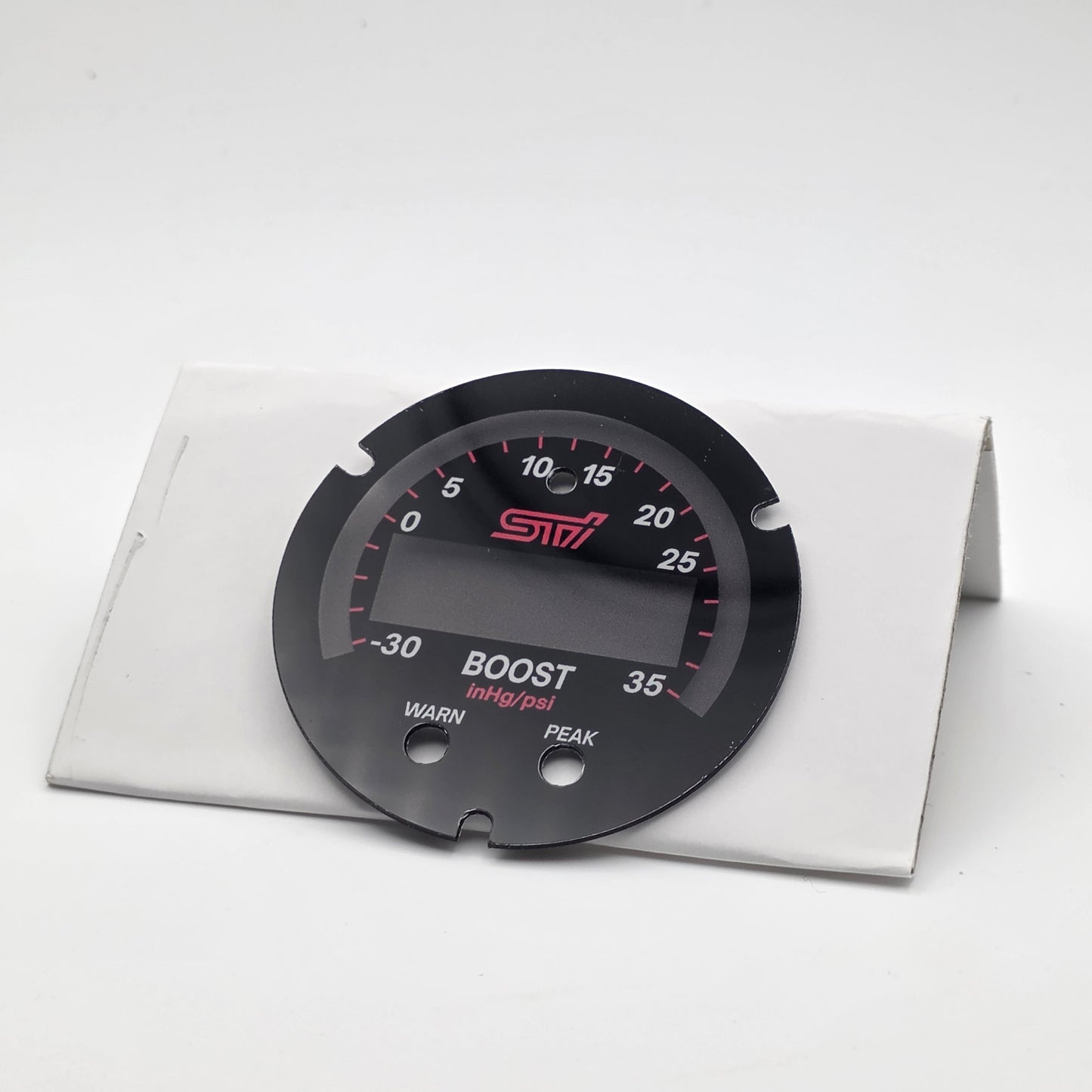 AEM & Innovate STI Gauge Custom Faces – X-Series & Classic - Subaru WRX / STI