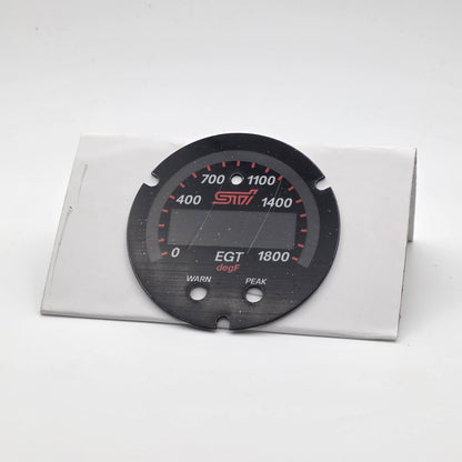 AEM & Innovate STI Gauge Custom Faces – X-Series & Classic - Subaru WRX / STI