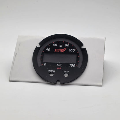 AEM & Innovate STI Gauge Custom Faces – X-Series & Classic - Subaru WRX / STI