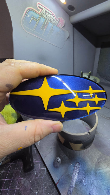 Custom OEM Subaru Emblem Ornament Badge