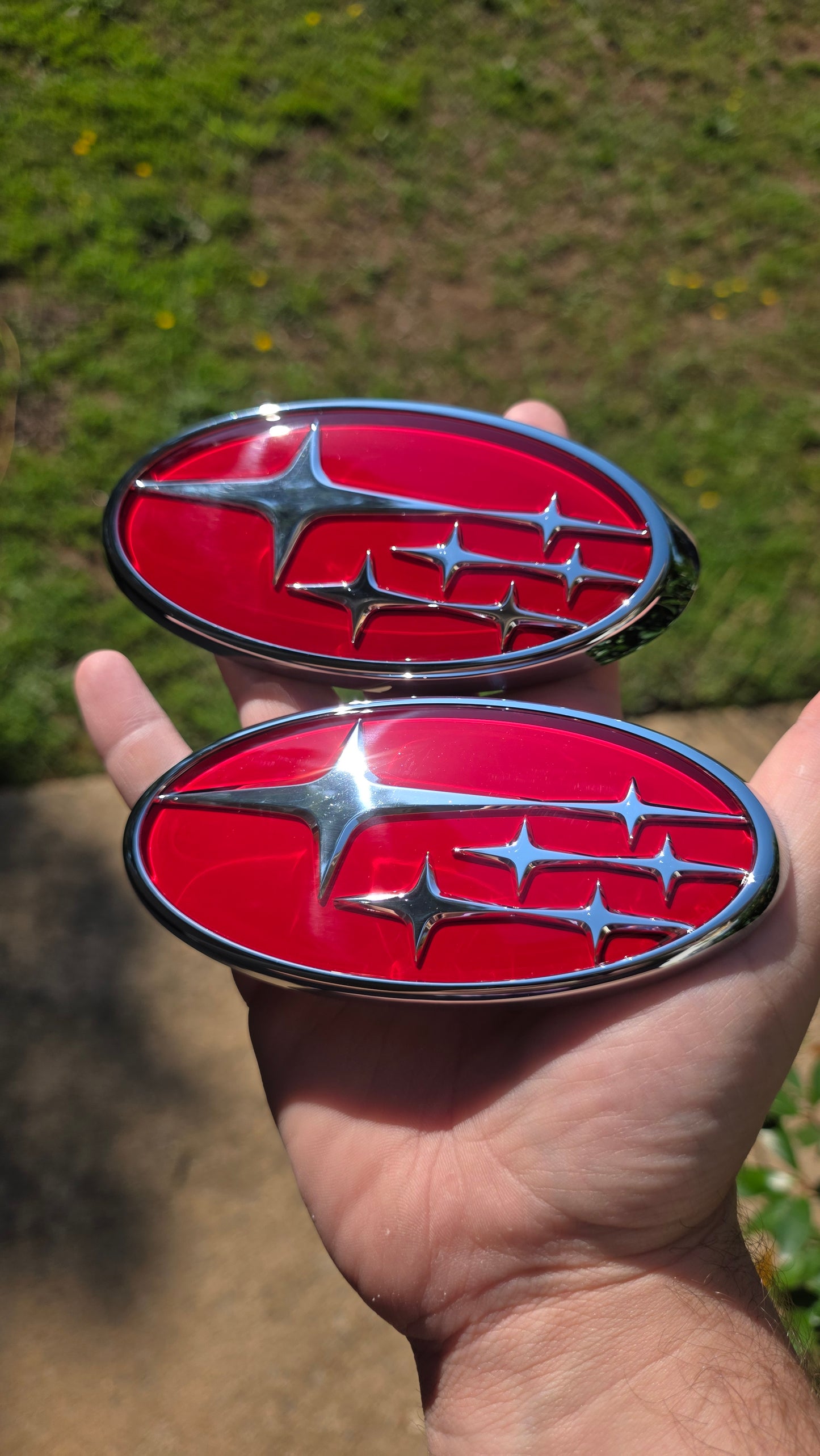 Custom Subaru Emblem Refinishing & Restoration