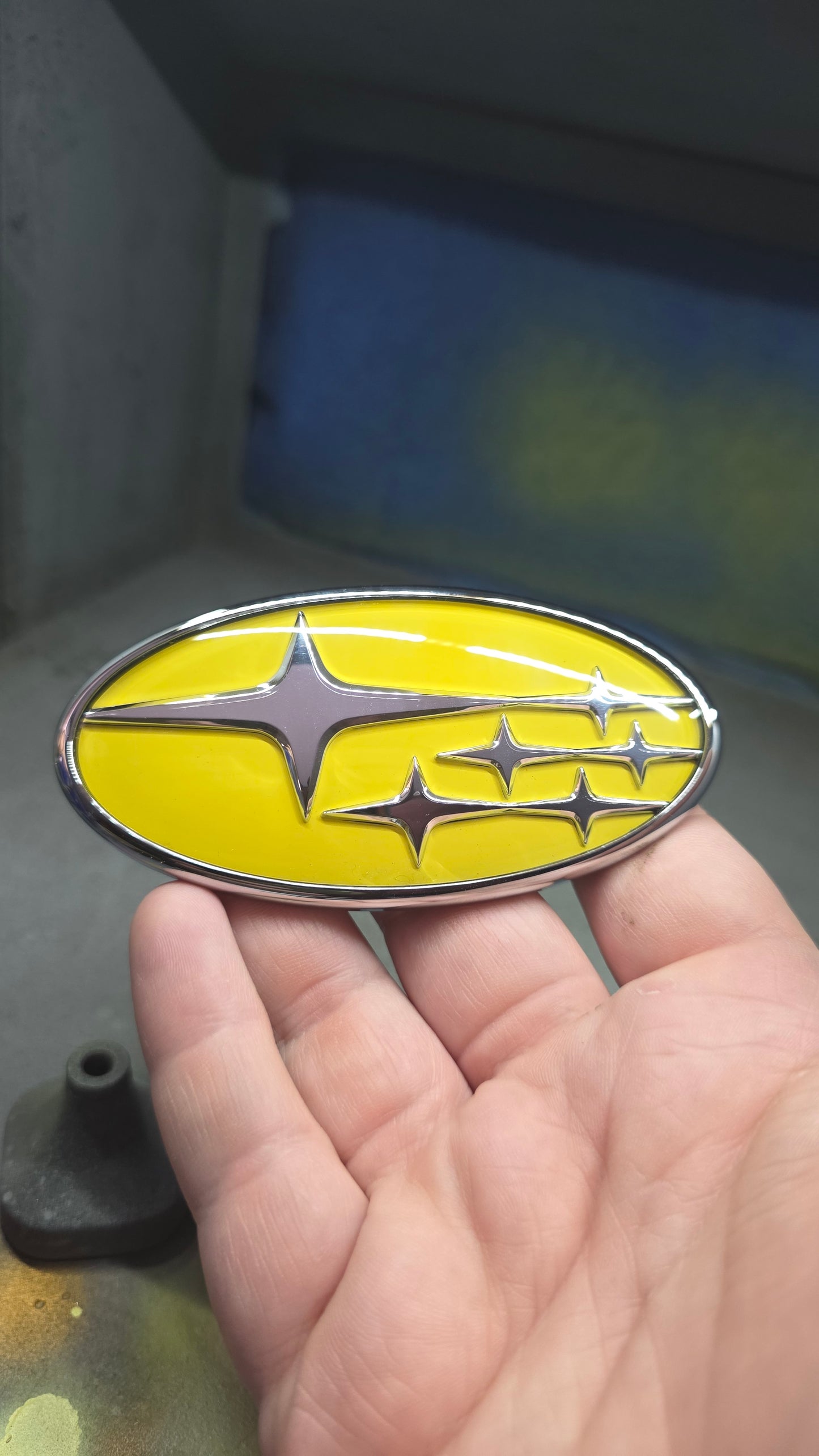 Custom Subaru Emblem Refinishing & Restoration