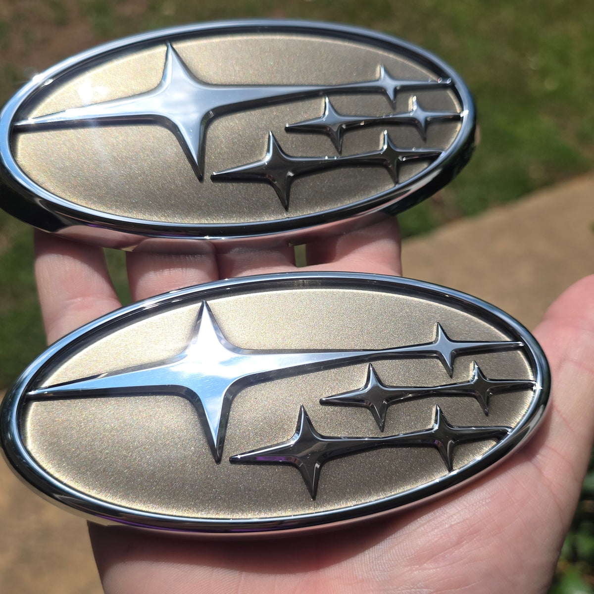 Custom Subaru Emblem Refinishing & Restoration