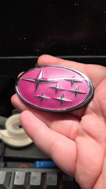 Custom Subaru Emblem Refinishing & Restoration