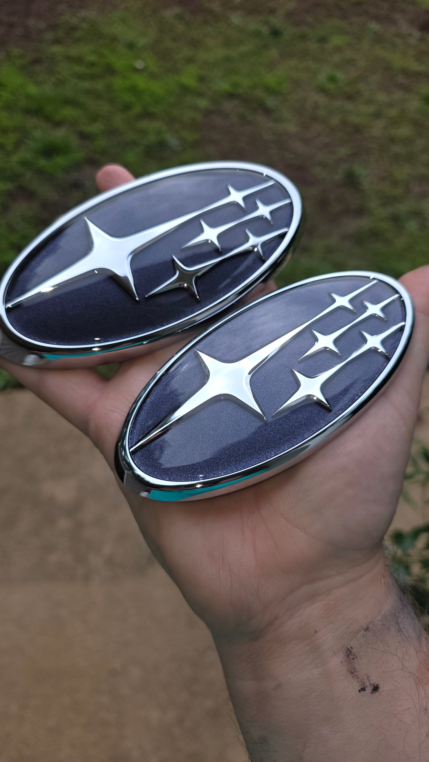 Custom OEM Subaru Emblem Ornament Badge