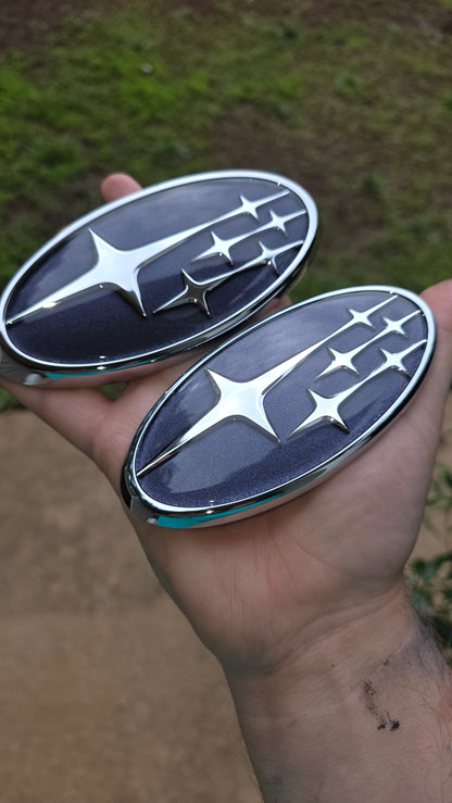 Custom OEM Subaru Emblem Ornament Badge
