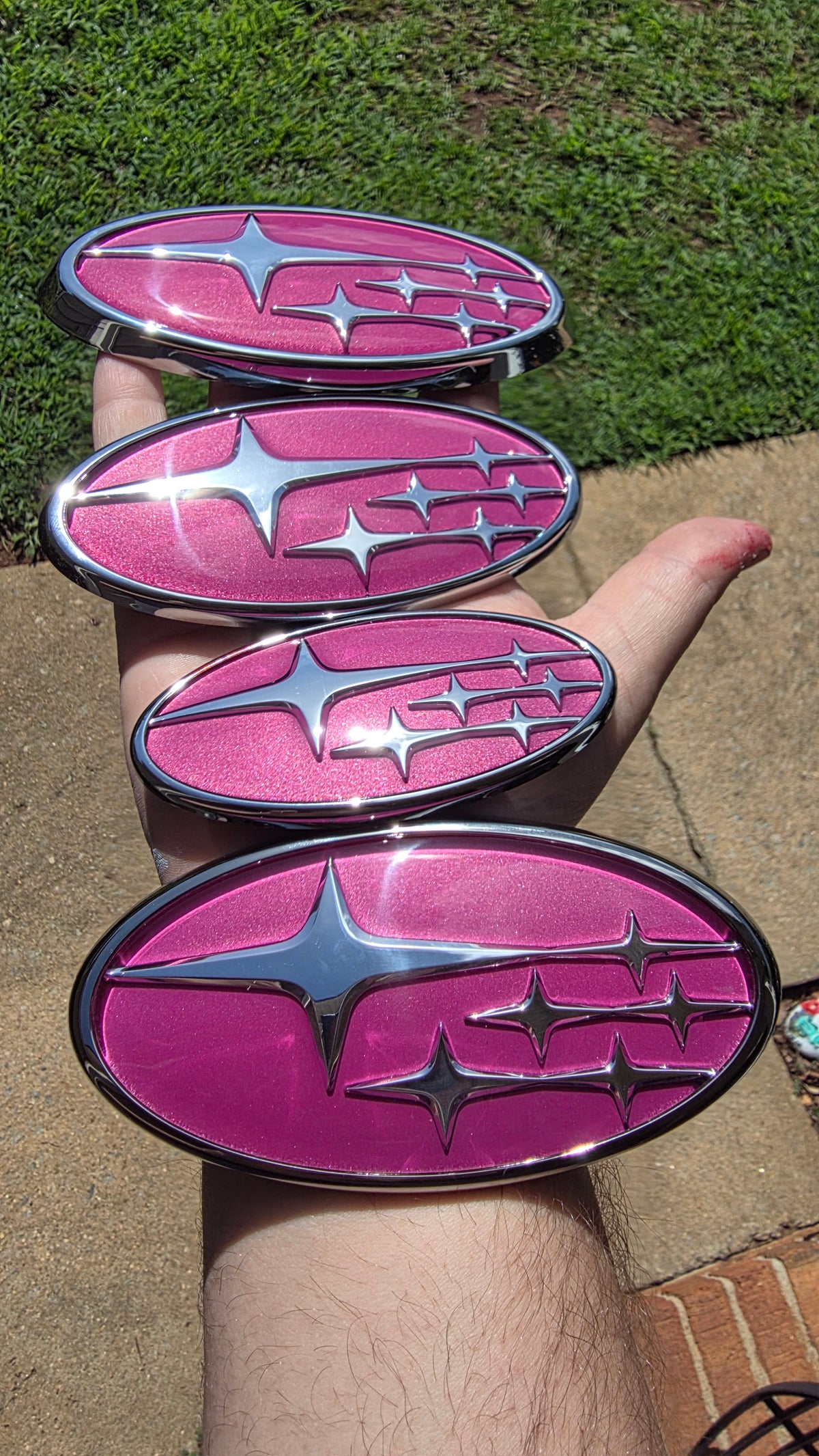 Custom Subaru Emblem Refinishing & Restoration