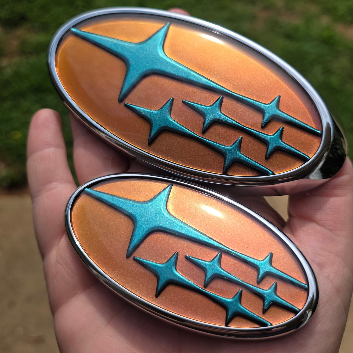 Custom Subaru Emblem Refinishing & Restoration