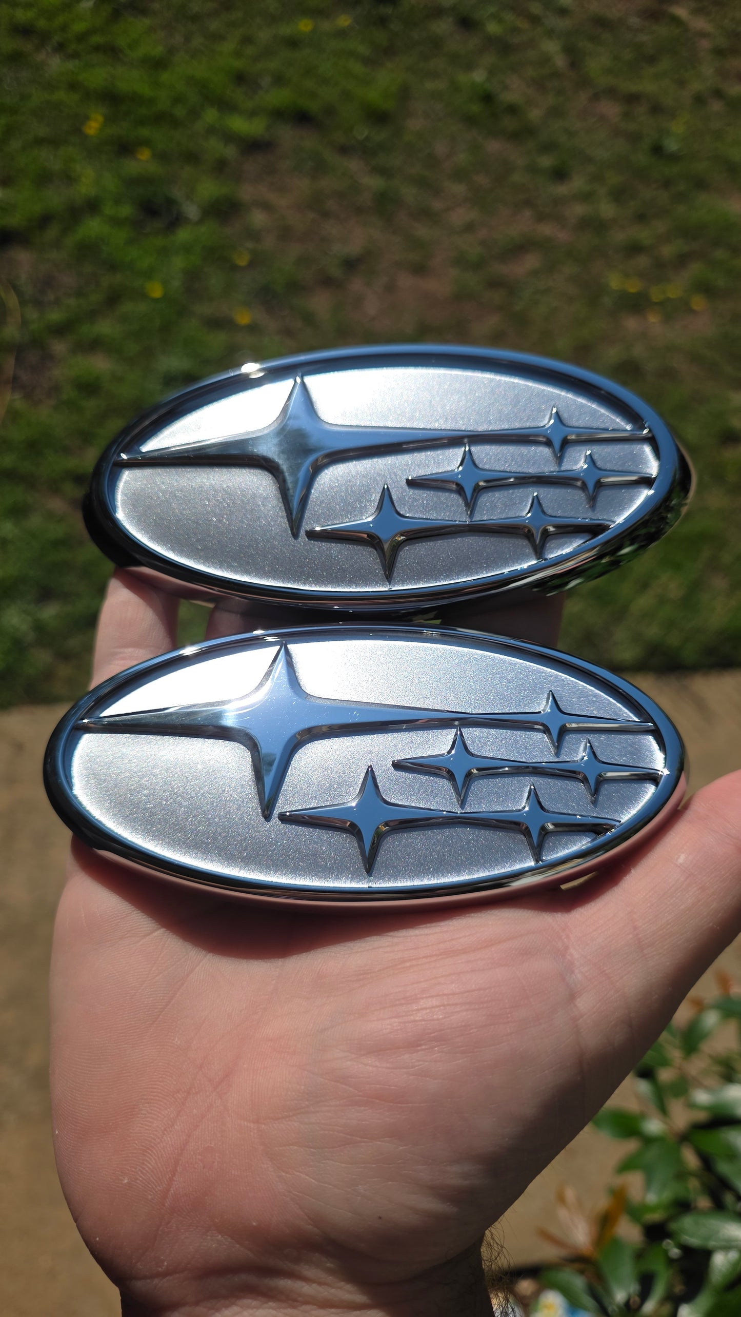Custom Subaru Emblem Refinishing & Restoration