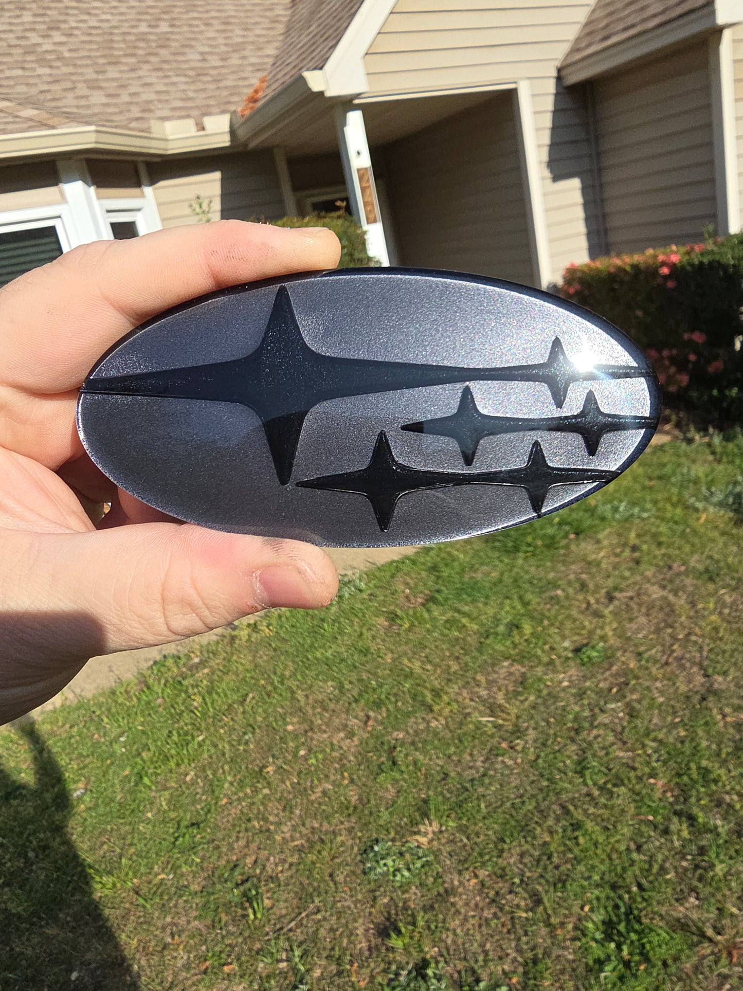 Custom OEM Subaru Emblem Ornament Badge