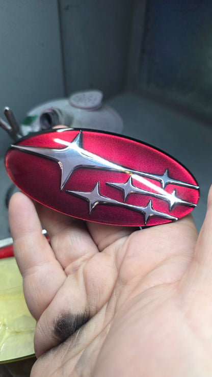 Custom Subaru Emblem Refinishing & Restoration