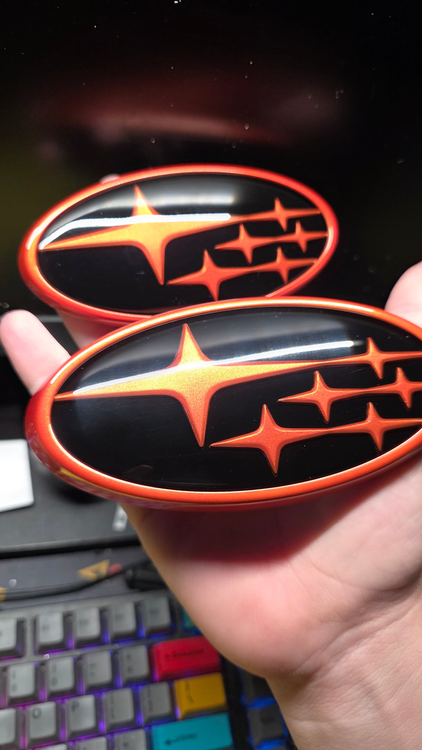 Custom Subaru Emblem Refinishing & Restoration