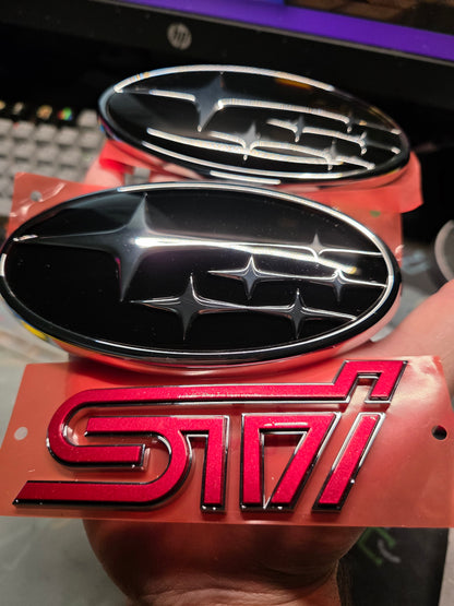 Custom OEM Subaru Emblem Ornament Badge