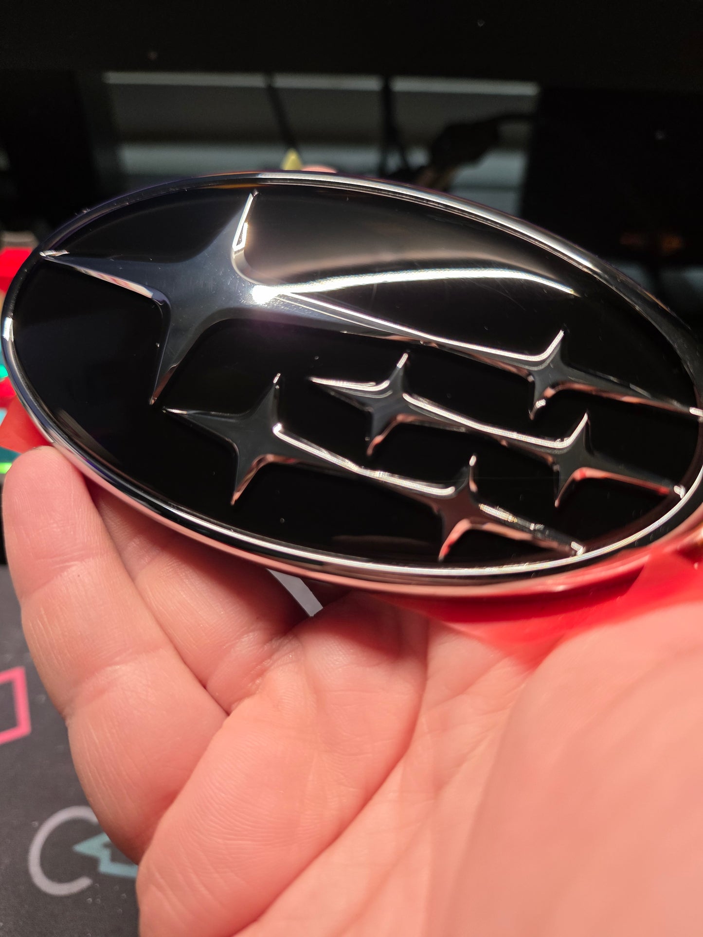 Custom OEM Subaru Emblem Ornament Badge