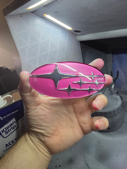 Custom OEM Subaru Emblem Ornament Badge