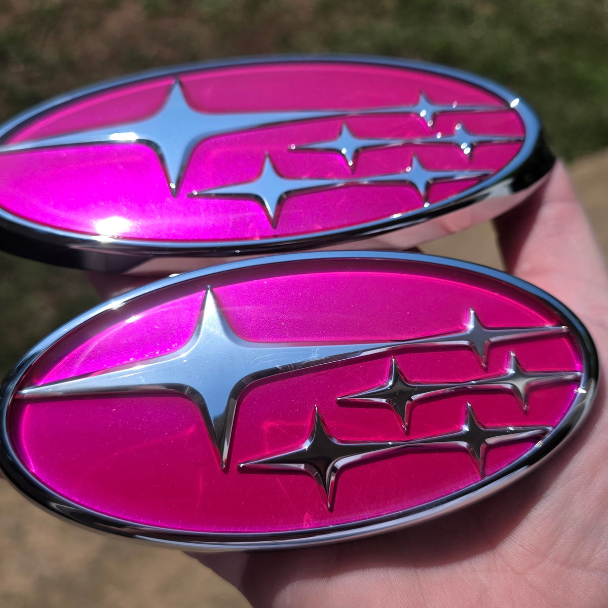 Custom Subaru Emblem Refinishing & Restoration