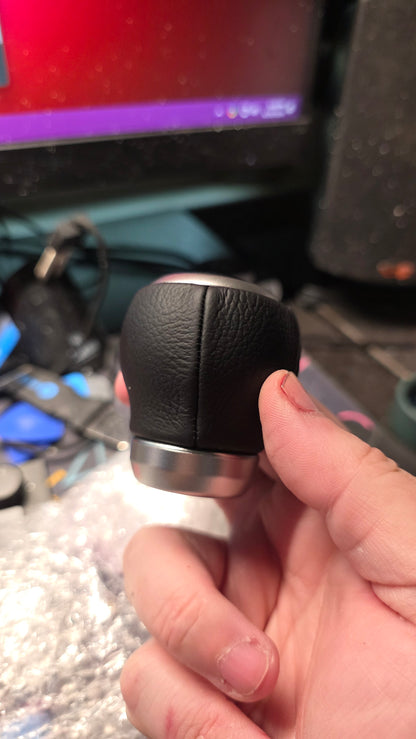 Subaru 6-Speed Shift Knob (Reverse Lower Right) | OEM Custom Inlay & Trim Ring