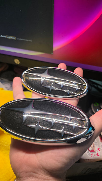 Custom OEM Subaru Emblem Ornament Badge