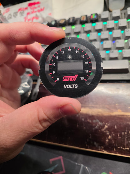 AEM & Innovate STI Gauge Custom Faces – X-Series & Classic - Subaru WRX / STI