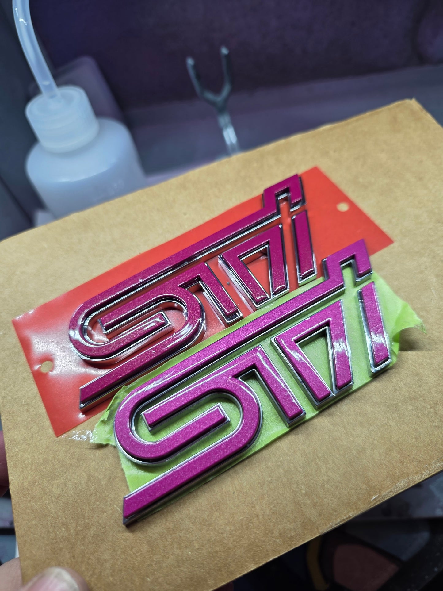 Custom OEM Subaru Emblem Ornament Badge