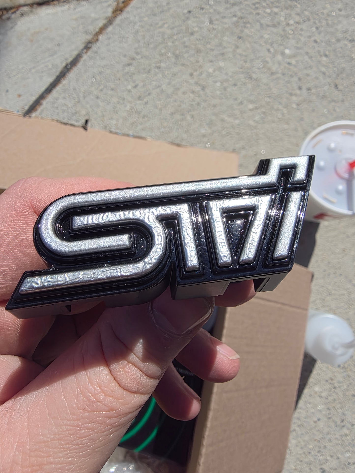 Custom OEM Subaru Emblem Ornament Badge